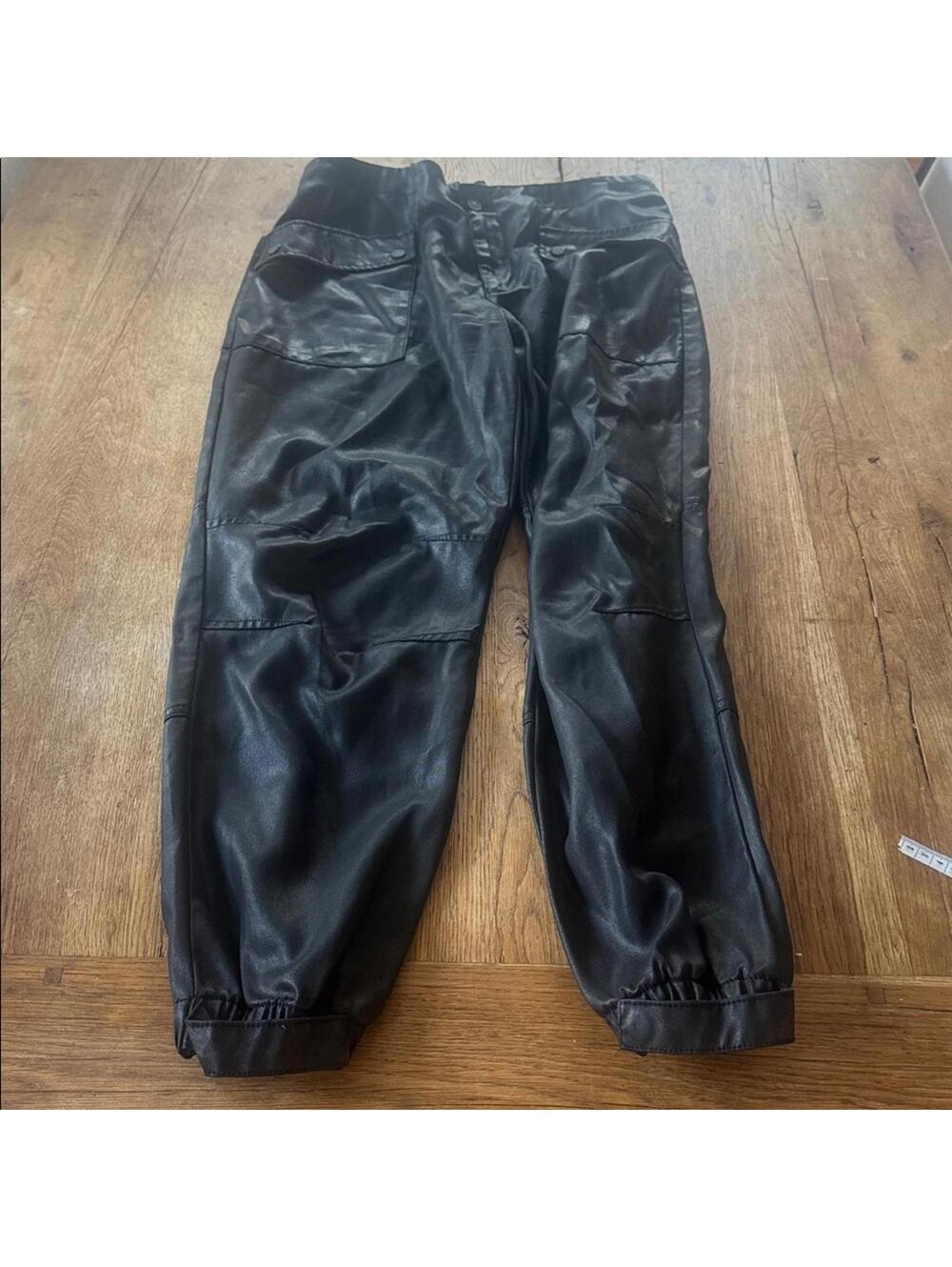 ALL SAINTS CARPENTER PANTS BLACK Size 10